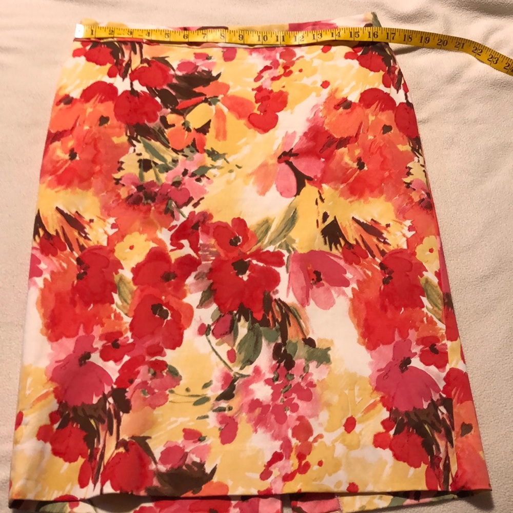 Charter Club Floral Skirt Size 10